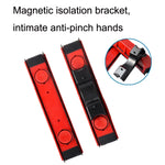Pulitore per vetri a doppia faccia con salvietta magnetica, S1, D2, D3