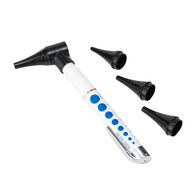 Otoscopio penna con luce e lente ingrandimento