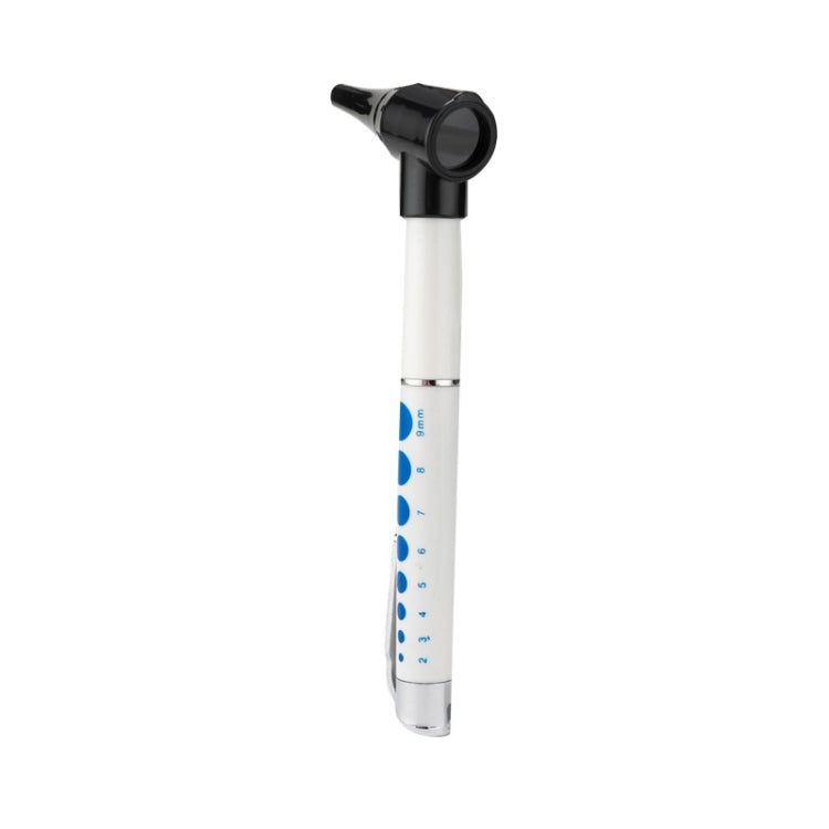 Otoscopio penna con luce e lente ingrandimento