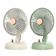 F10 Ventilatore USB a testa mobile retrò portatile silenzioso, F10 Milk White, F10 Bean Green