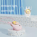 Ventilatore portatile da collo USB silenzioso Star Pet