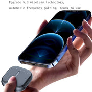 Microfono lavalier wireless con cancellazione rumore 2.4G