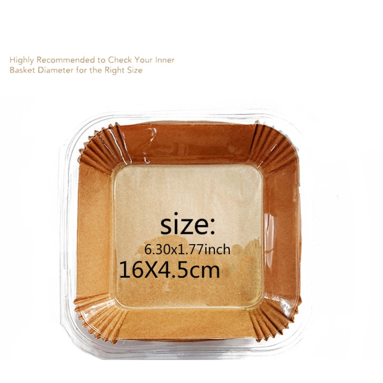 3 PCS Air Fryer Liner Baking Oil-absorbing Oil-proof Paper Vassoio