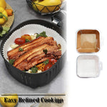 3 PCS Air Fryer Liner Baking Oil-absorbing Oil-proof Paper Vassoio