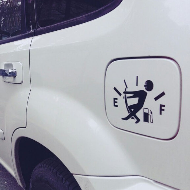 10 pezzi Tirare il puntatore del serbatoio del carburante sull'adesivo per auto in vinile riflettente Hellaflush completo