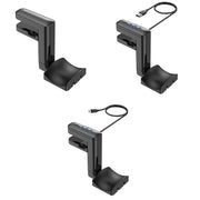 Gancio multifunzionale senza perforazione a clip per cuffie, T9, with HUB, with Type-C
