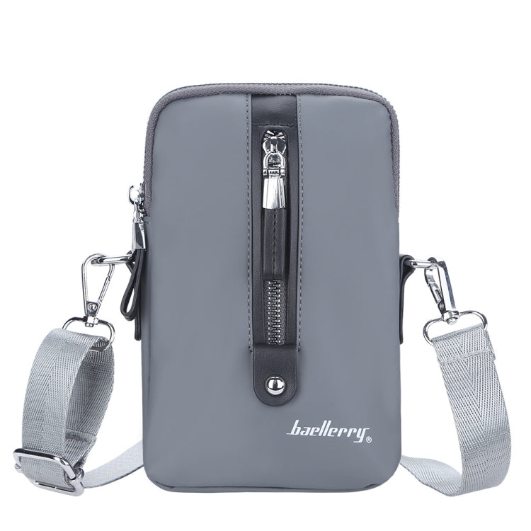 Baellerry Borsa a tracolla da uomo Borsa a tracolla da lavoro semplice casual di grande capacità Portafoglio con cerniera