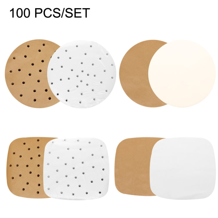 3 set di carta speciale per friggitrice ad aria Carta per carne alla griglia Carta assorbente per olio, consegna casuale a colori, stile:, Round With Hole (15cm), Round Without Hole (15cm), Round With Hole (16cm), Round Without Hole (16cm)             ...