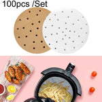 3 set di carta speciale per friggitrice ad aria Carta per carne alla griglia Carta assorbente per olio, consegna casuale a colori, stile:, Round With Hole (15cm), Round Without Hole (15cm), Round With Hole (16cm), Round Without Hole (16cm)             ...