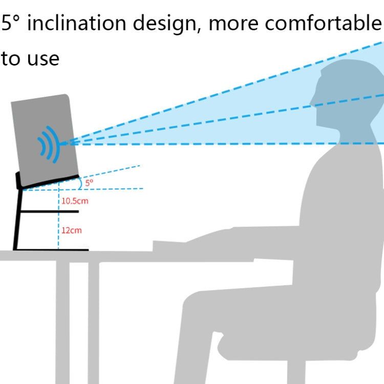 Supporto portatile per laptop con altoparlante interamente in alluminio, Single Layer, Double Layer