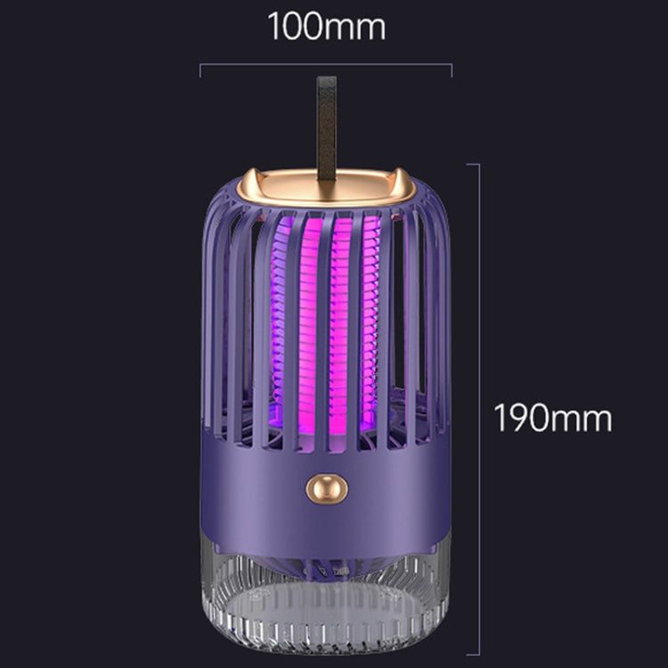 BG-005 Cage Shock Inhalation USB Mute Repellente per zanzare, Stile:, Dircet Charging Model Blue, Dircet Charging Model White, Charging Model Blue, Charging Model White