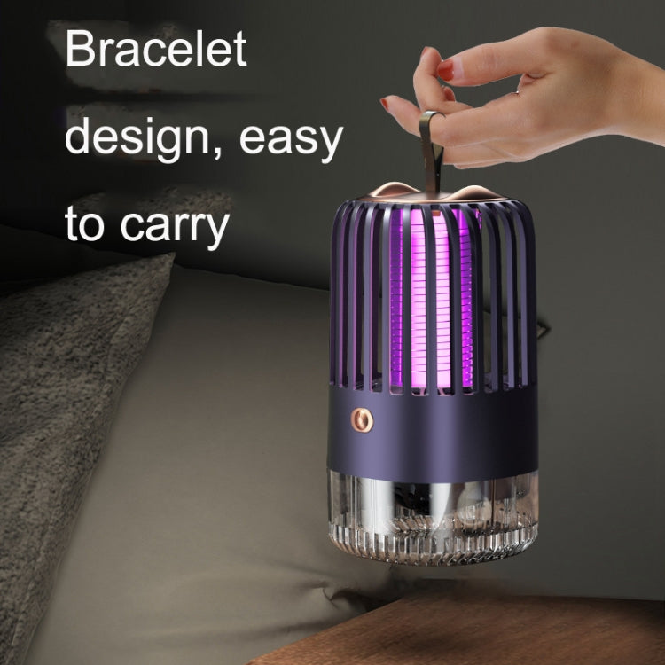 BG-005 Cage Shock Inhalation USB Mute Repellente per zanzare, Stile:, Dircet Charging Model Blue, Dircet Charging Model White, Charging Model Blue, Charging Model White