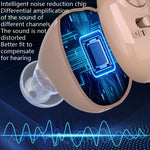 Amplificatore sonoro ricaricabile per anziani con base magnetica