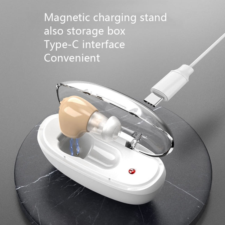 Amplificatore sonoro ricaricabile per anziani con base magnetica