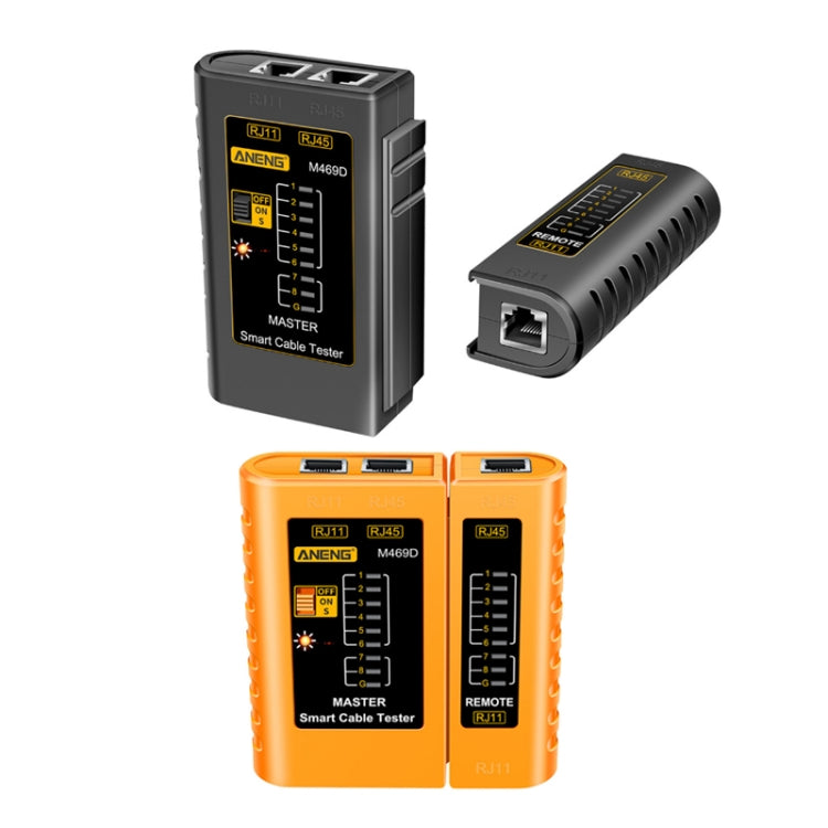 Rilevatore cavi rete RJ45 RJ11 con testa cristallo