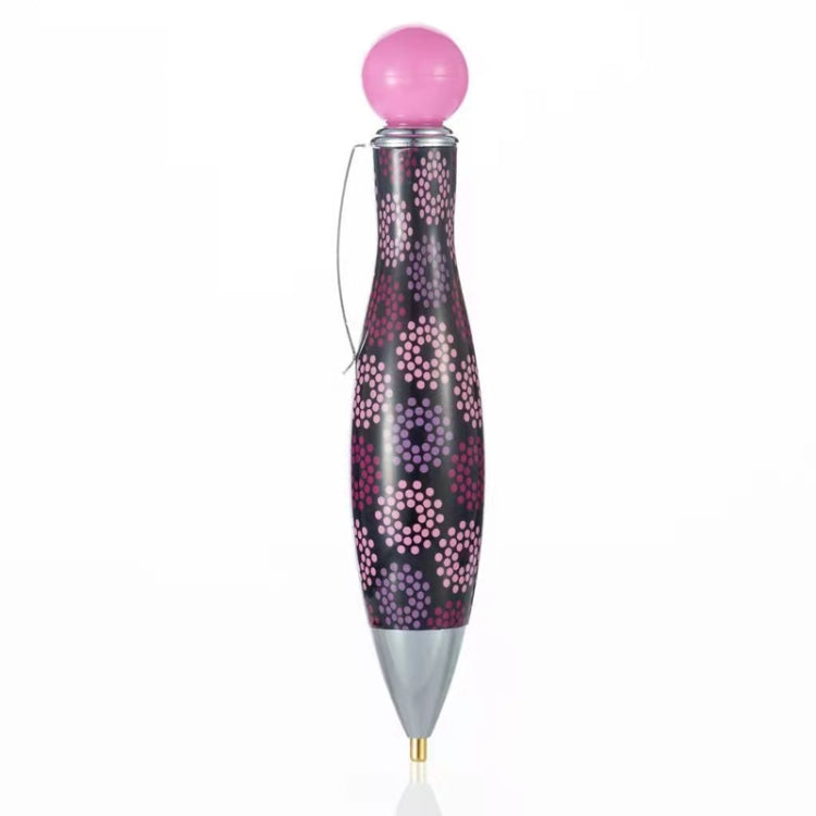 5 penne per pittura con diamanti 5D stile bowling, penna per trapano a punta singola, Pink, Black, Rose Red, Blue, Orange, Yellow