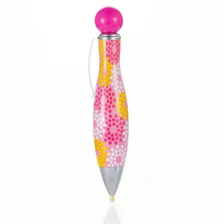 5 penne per pittura con diamanti 5D stile bowling, penna per trapano a punta singola, Pink, Black, Rose Red, Blue, Orange, Yellow