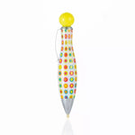 5 penne per pittura con diamanti 5D stile bowling, penna per trapano a punta singola, Pink, Black, Rose Red, Blue, Orange, Yellow