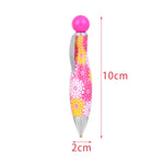 5 penne per pittura con diamanti 5D stile bowling, penna per trapano a punta singola, Pink, Black, Rose Red, Blue, Orange, Yellow