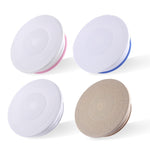 Giradischi per torte da tavolo per tubazioni domestiche, White, Wheat, Blue, Pink