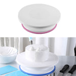 Giradischi per torte da tavolo per tubazioni domestiche, White, Wheat, Blue, Pink