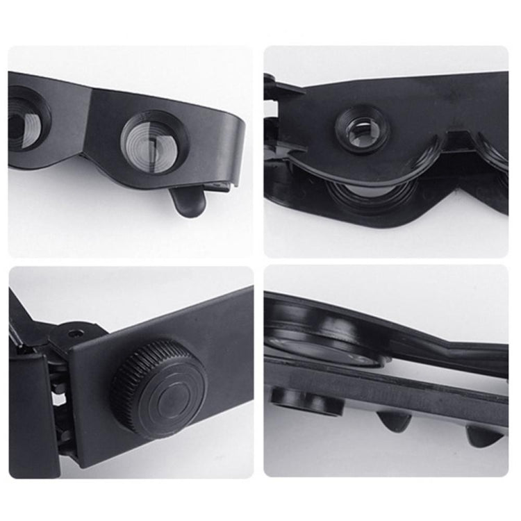 Binocolo da pesca Binocolo con lente d'ingrandimento per esterni HD, 3X Only Telescope, 3X Telescope + Glasses Case