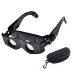 Binocolo da pesca Binocolo con lente d'ingrandimento per esterni HD, 3X Only Telescope, 3X Telescope + Glasses Case