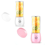 Spremiagrumi per frutta per uso domestico Tazza per succhi multifunzione portatile, 400ml