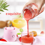 Spremiagrumi per frutta per uso domestico Tazza per succhi multifunzione portatile, 400ml