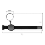 Specchietto retrovisore per bicicletta con cinturino Specchio girevole a 360 gradi, Wristband Rotating Mirror