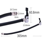 4 pezzi pompa gonfiabile valvola Schrader tubo di prolunga pneumatico bocca gonfiabile veloce tubo di estensione, Mouth Extend Tube