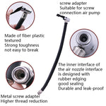 4 pezzi pompa gonfiabile valvola Schrader tubo di prolunga pneumatico bocca gonfiabile veloce tubo di estensione, Mouth Extend Tube