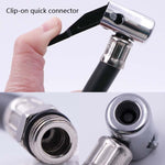 4 pezzi pompa gonfiabile valvola Schrader tubo di prolunga pneumatico bocca gonfiabile veloce tubo di estensione, Mouth Extend Tube