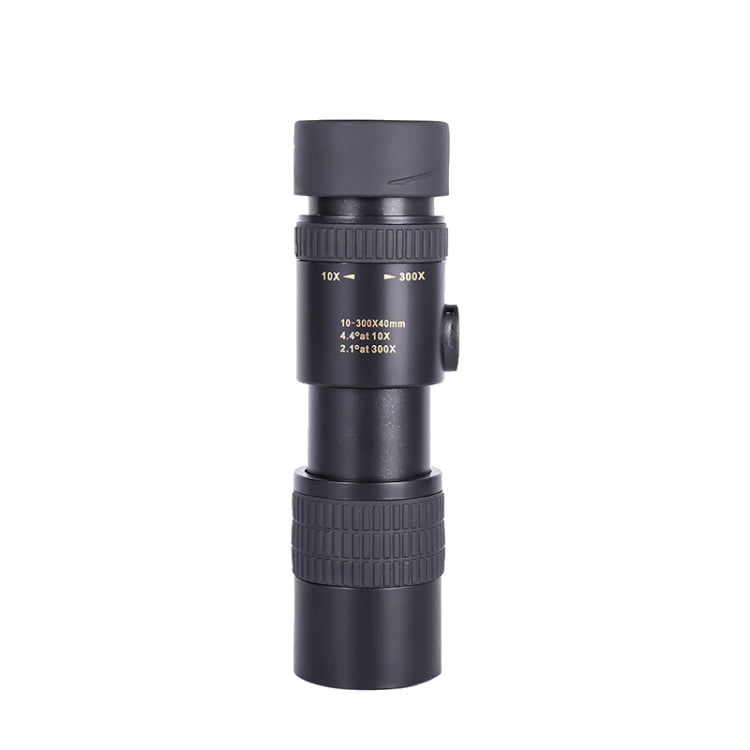 Telescopio monoculare HD 10-300x40 BAK4 Prism Telescope, stile:, Standard, With Photo Holder+Tripod