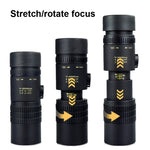 Telescopio monoculare HD 10-300x40 BAK4 Prism Telescope, stile:, Standard, With Photo Holder+Tripod