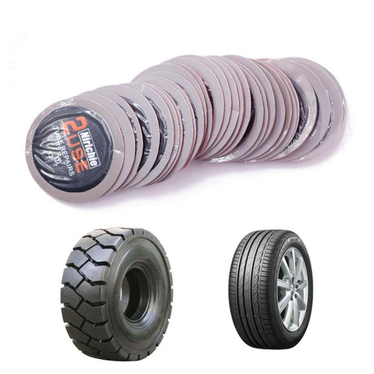 Nirichie 60 mm Rotondo Riparazione Pneumatici Patch Riparazione Pneumatici Pellicola Fredda Patch, 60mm Round Car Tire Patch