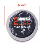 Nirichie 60 mm Rotondo Riparazione Pneumatici Patch Riparazione Pneumatici Pellicola Fredda Patch, 60mm Round Car Tire Patch