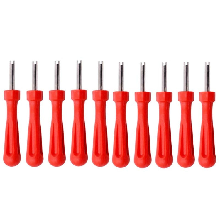 10 PCS Auto Pneumatico Veicolo Elettrico Tappo Della Valvola Della Bicicletta Interruttore Nucleo Della Valvola, Stile:, Single Head Short, Single Head Long