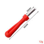 10 PCS Auto Pneumatico Veicolo Elettrico Tappo Della Valvola Della Bicicletta Interruttore Nucleo Della Valvola, Stile:, Single Head Short, Single Head Long