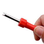 10 PCS Auto Pneumatico Veicolo Elettrico Tappo Della Valvola Della Bicicletta Interruttore Nucleo Della Valvola, Stile:, Single Head Short, Single Head Long