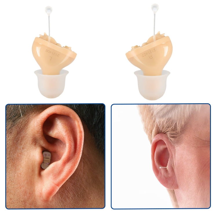 Tipo di batteria Apparecchio acustico digitale per la riduzione del rumore Amplificatore del suono per anziani, Complexion Left Ear