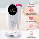 Doppler fetale W8-25 monitor battito cardiaco a batteria