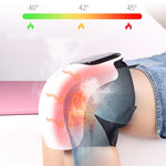Dispositivo di fisioterapia massaggiatore per ginocchio a compressione calda a infrarossi ricaricabile, Style 1