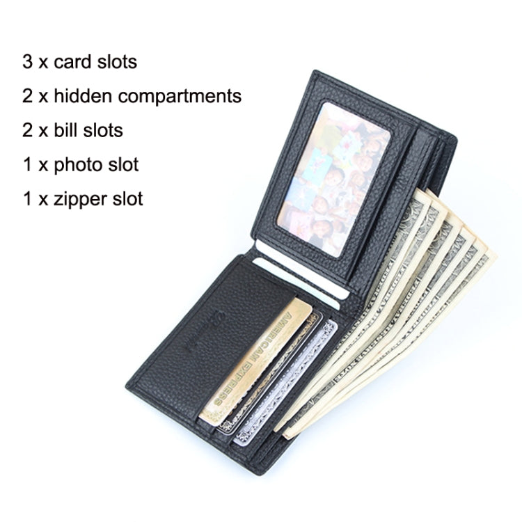 Porta carte multifunzionale per portafoglio RFID corto casual da uomo, Baweisi A-6595-1, Baweisi A-6513-1, Baweisi A-6557-1, Baweisi A-65104-1, Baweisi A-6559-1, Baweisi A-6556-1, Baweisi A-6502-1, Baweisi A-6598-1, Baweisi A-6509-1, Baweisi A-6555-1  ...