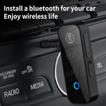 Trasmettitore ricevente Bluetooth 2 in 1 per auto e TV