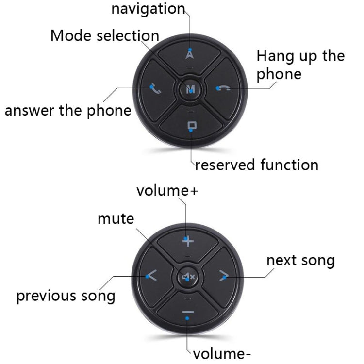 Pulsante del volante di navigazione GPS DVD wireless per auto generale, Steering Wheel Button