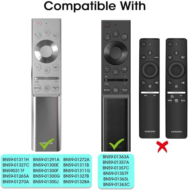 Custodia in silicone per telecomando Samsung serie BN59