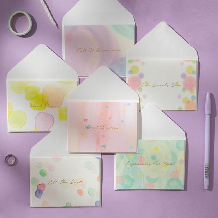 2 set di biglietti d'auguri per la festa della mamma abbronzanti, set di buste fai da te, 6PCS/Set HK031, 6PCS/Set HK030, 6PCS/Set HK037, 6PCS/Set HK036, 6PCS/Set Live Like Summer Flowers
