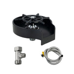 Rondella a spruzzo ad alta pressione con rubinetto automatico, stile:, Black, Black+Soft Hose+G1/2 Three-way, Black+Soft Hose+G9/16 Three-way, 304 Stainless Steel, 304 Stainless Steel+Soft Hose+G1/2 Three-way, 304 Stainless Steel+Soft Hose+G9/16 Three-...