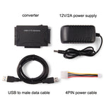 Cavo USB3.0 a SATA / IDE Easy Drive Adattatore per disco rigido esterno, spina Specifiche:, US Plug, EU Plug, AU  Plug, UK  Plug
